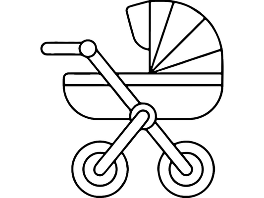 Dječja kolica - moodla.eu - modlica sa mehanizmom